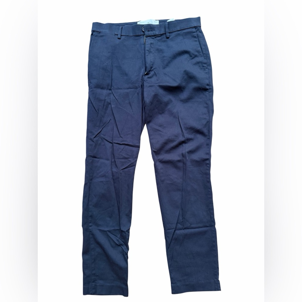 Banana Republic Traveler Chino Slim Fit 32x32 Navy Blue Stretch Pants